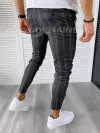 Pantaloni barbati casual regular fit negri B1551 E 12-4